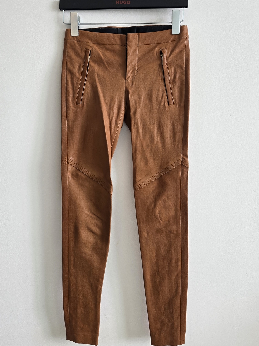 ALC Leather Lambskin Legging Size 0 - Picture 2 of 10